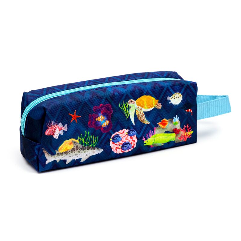 Royaume marin oxford tissu crayon tuise