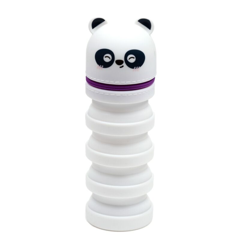 Adoramals Panda pop-up crayon en silicone