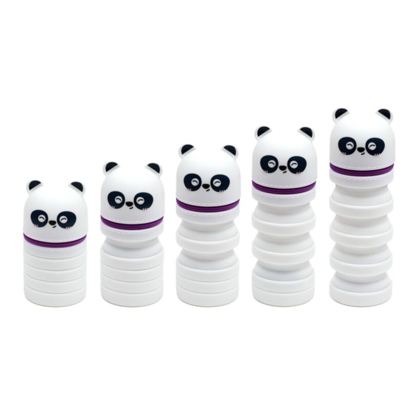 Adoramals Panda pop-up crayon en silicone