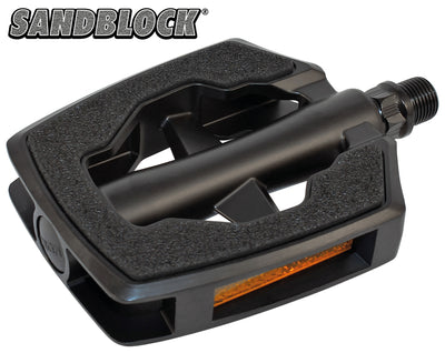Pédale Union sp-2890 noir mat, bloc de sable, sur carte.