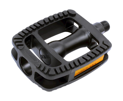 Union pédale SP-812 EDB axe alu noir mat antidérapant noir