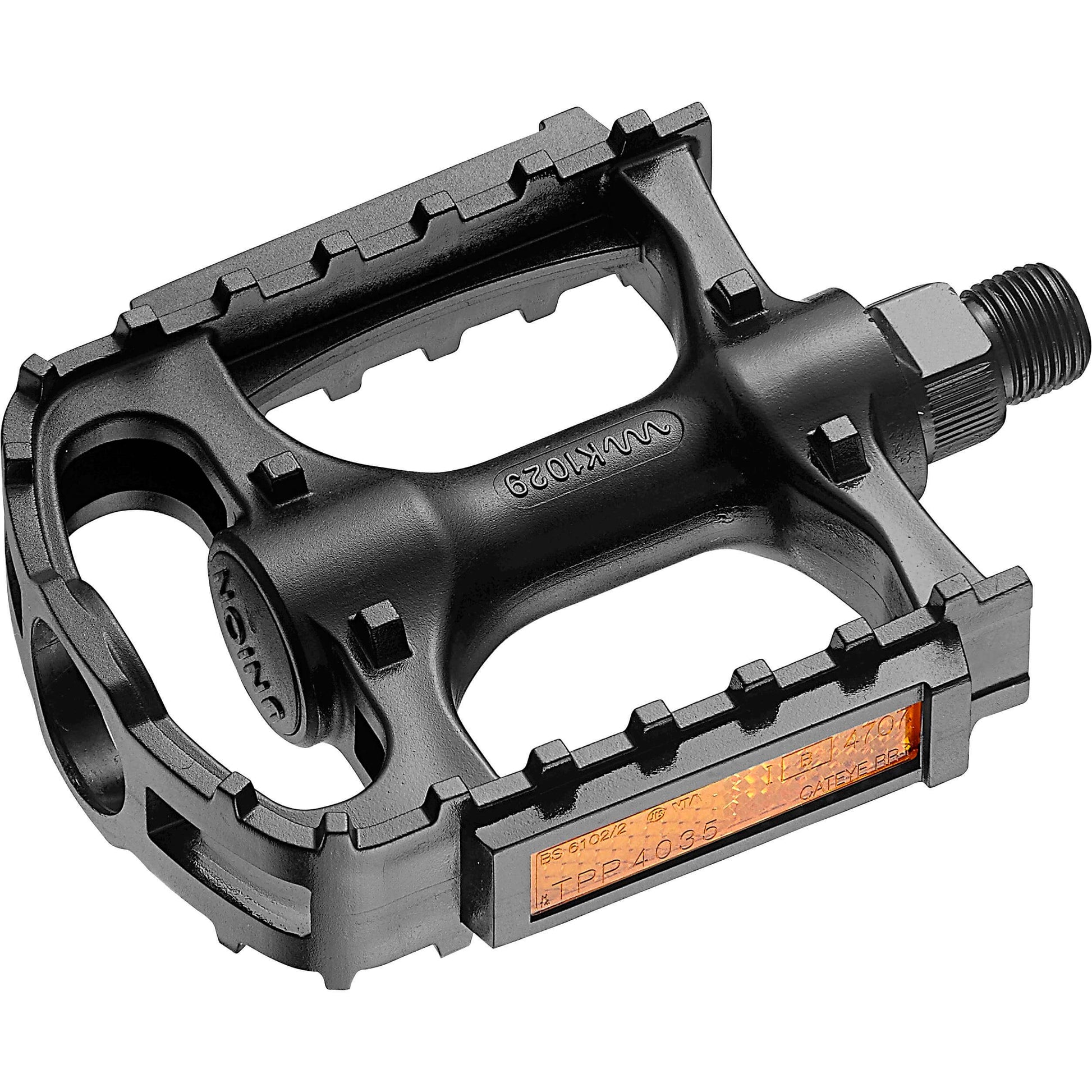Pédales Union 872 ATB plastique sur carte
