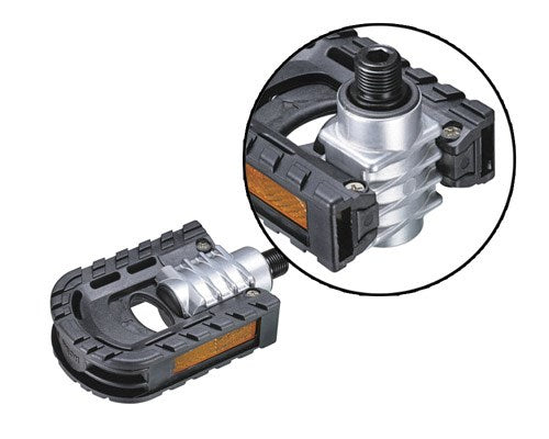 Pédales pliantes Union Sp-151N Aluminium Argent