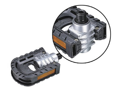 Pédales pliantes Union Sp-151N Aluminium Argent
