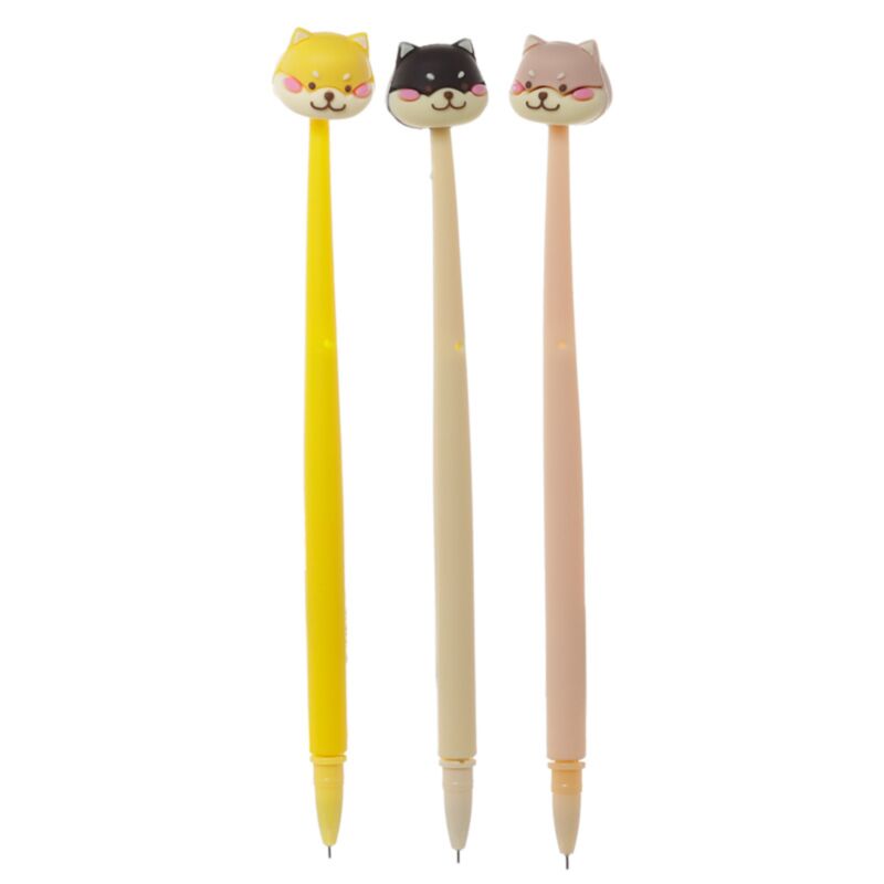 Cutiemals Shiba inu Fine écrivain stylo - noir