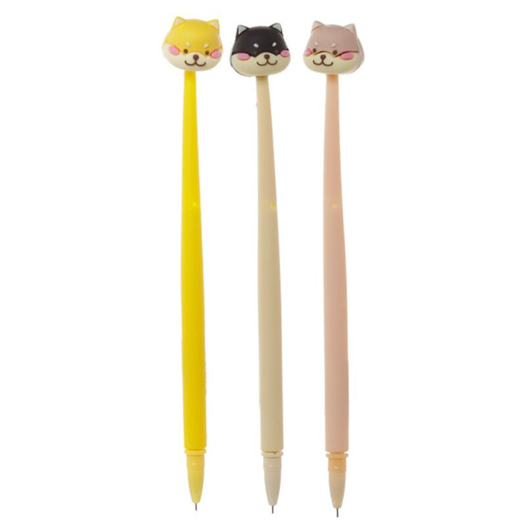 Cutiemals Shiba inu Fine écrivain stylo - noir