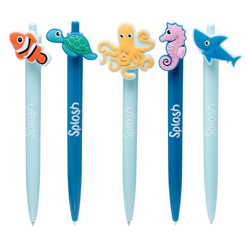 Splosh Surprise Zeeven Pvc Pen - Black