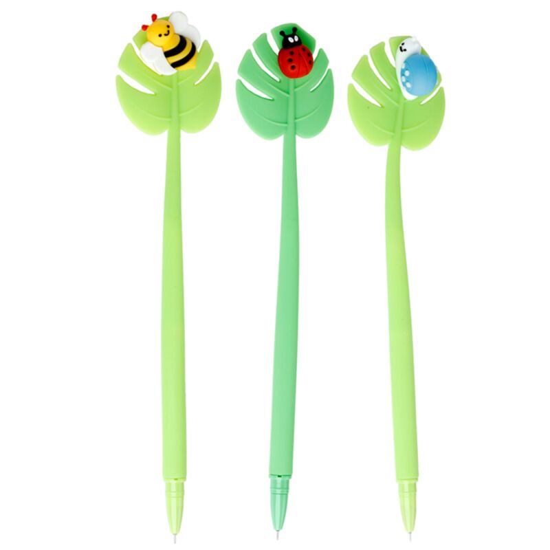 Jardin botanique Humble Ladybug Snack Fine écrivain Stron - Black