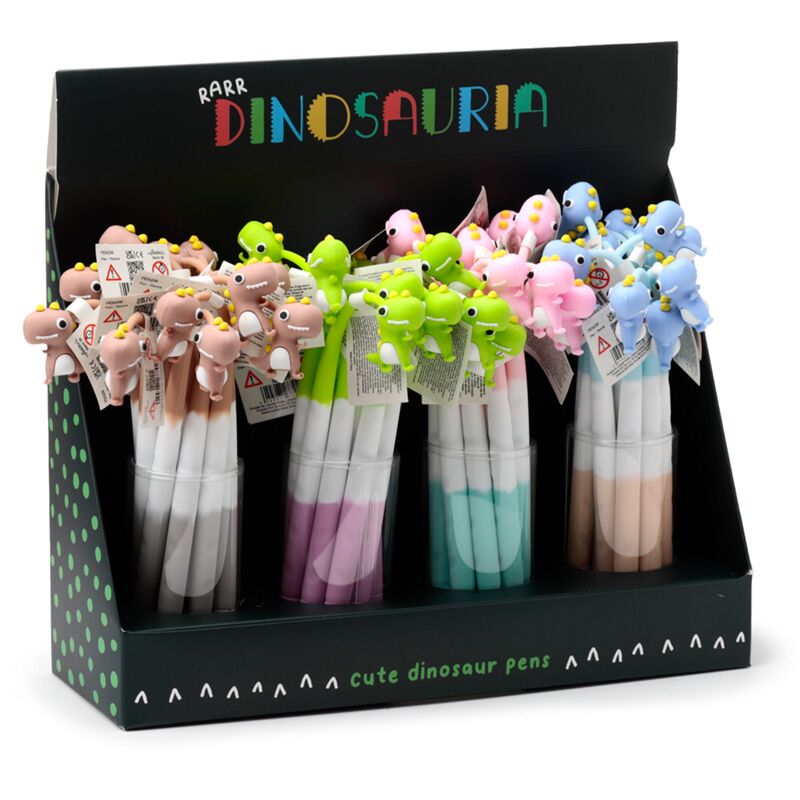 Dinosaur Fine écrivain stylo - noir