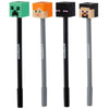 Minecraft Fine écrivain Pen Siliconen Top (Alex Steve Creeper Enterman)