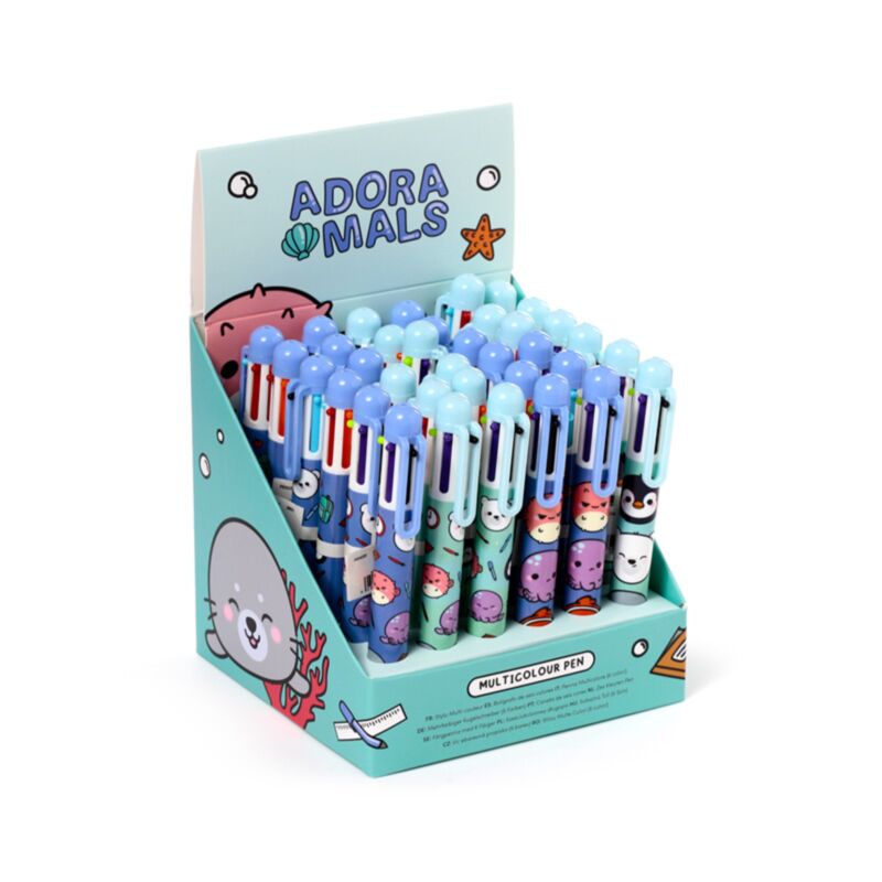 Adoramals Zeeven plus de couleurs stylo (6 couleurs)
