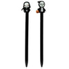 Glow in the Dark Speker Skeletons Fine écrivain stylo - noir