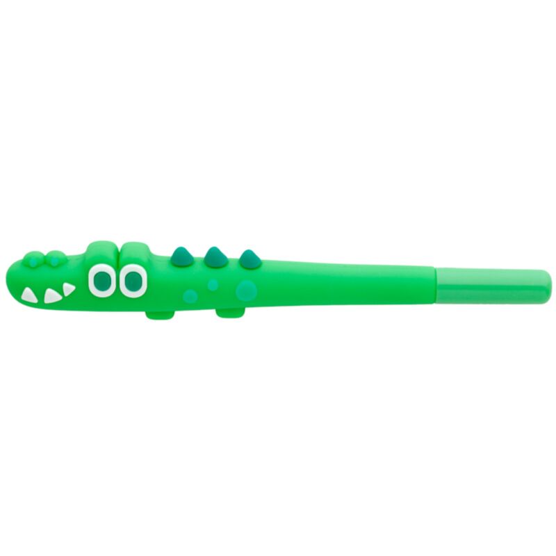Crocodile Fine écrivain stylo - noir