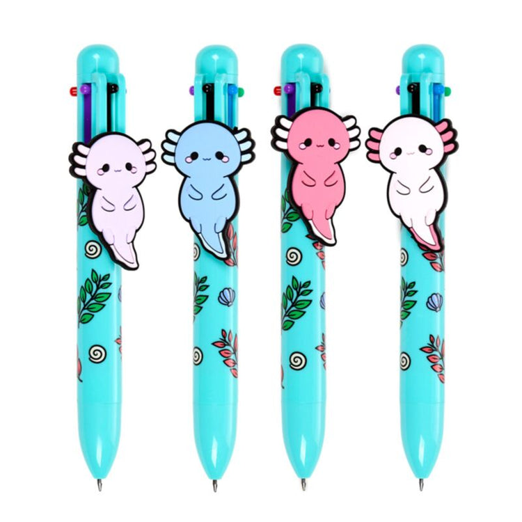 Adoramals Maddie de Axolotl Pen multicolore (6 couleurs)