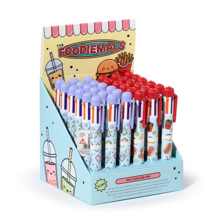 Foodiemals plus de couleurs stylo (6 couleurs)
