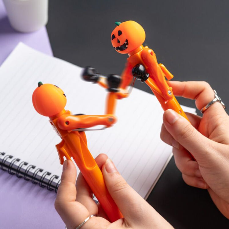 SPOOK Pumpkin Boxing PVC Pen - noir