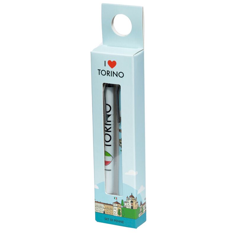 Je coeur torino duo stylo set noir