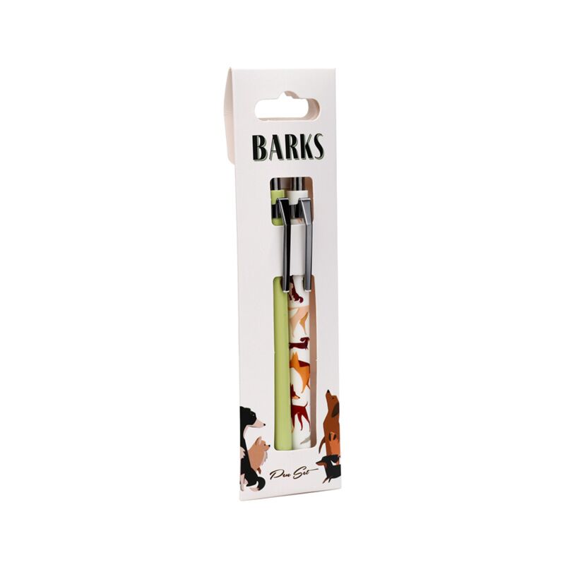 Barks Dog Duo Penceset Black