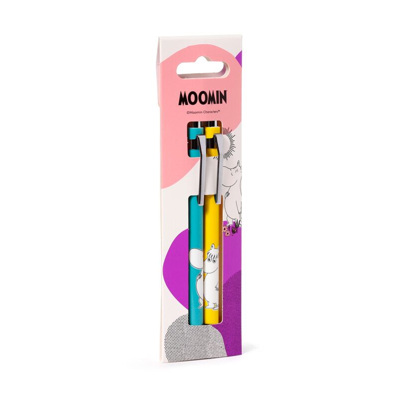 Moomin Duo Pen Set Black
