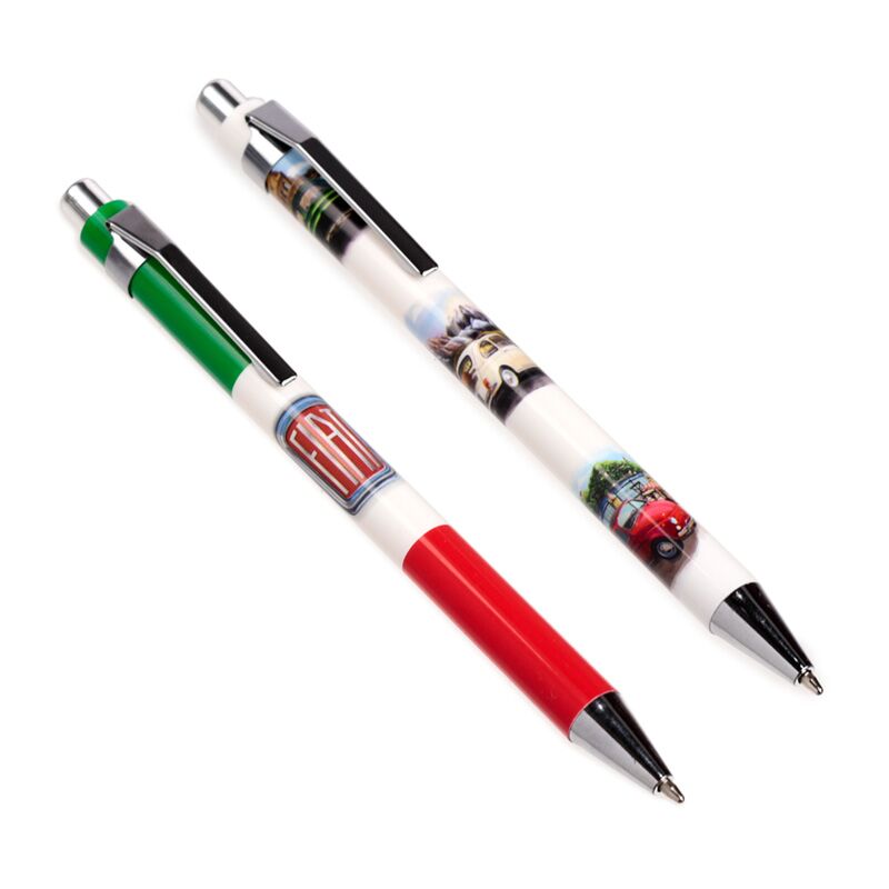 Fiat 500 rétro Duo Pen Set Black