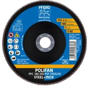 Disque à lamelles Pferd 180mm z60psf steelox (u) | 10 pièces