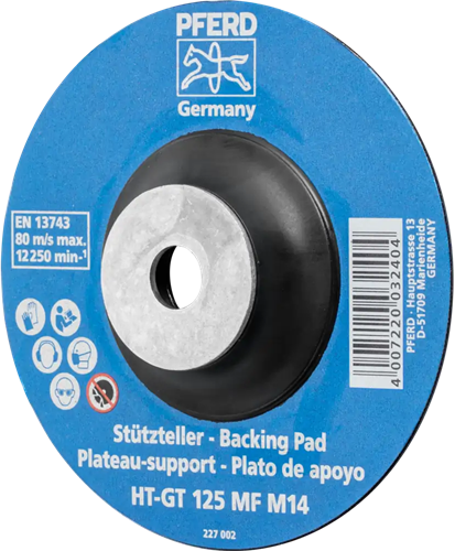 Plateau support Pferd 125mm m14