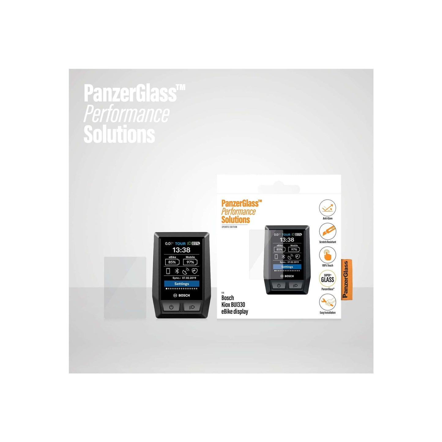 Panzerglass Panzerglass Kiox Bui330 Le protecteur d'écran est anti-réfléchissant