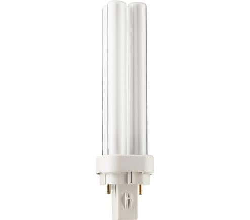 Philips master pl-c lampe 13w 827 2p g24d-3 blanc extra chaud