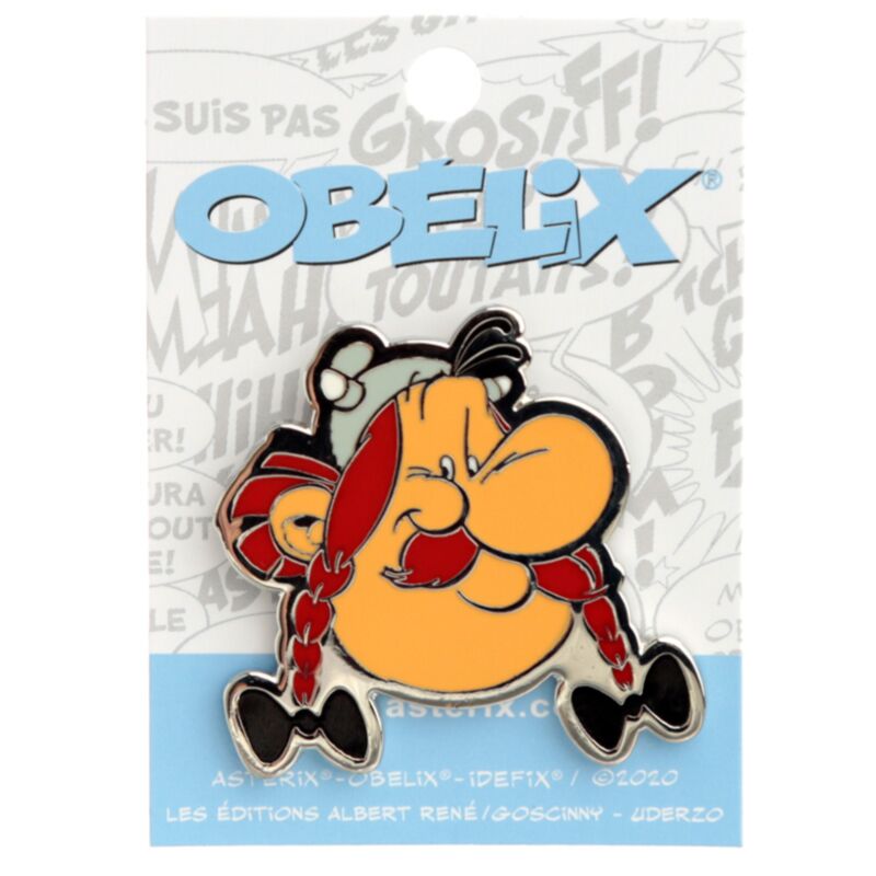 Badge du bouton d'émail obélix de la collection Astérix