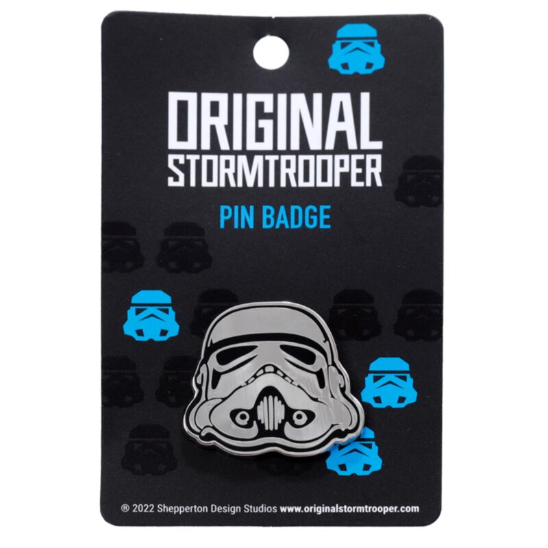 Le badge du bouton émail du casque Stormtrooper d'origine