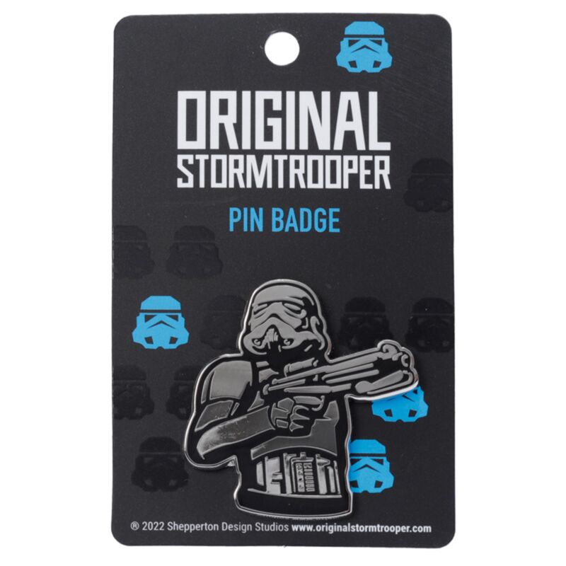 L'insigne de bouton d'émail Stormtrooper d'origine