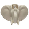 Decoration de paroi de la tête d'éléphant en céramique à l'intérieur