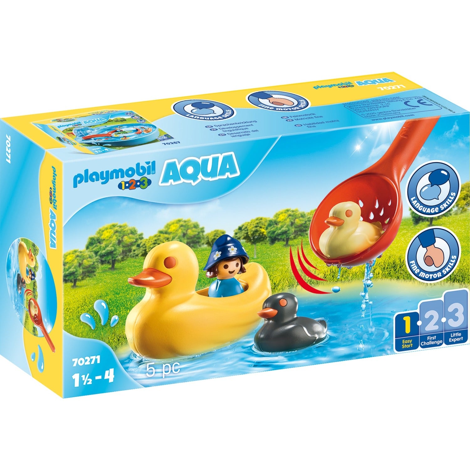 Playmobil 1.2.3 Famille de canards