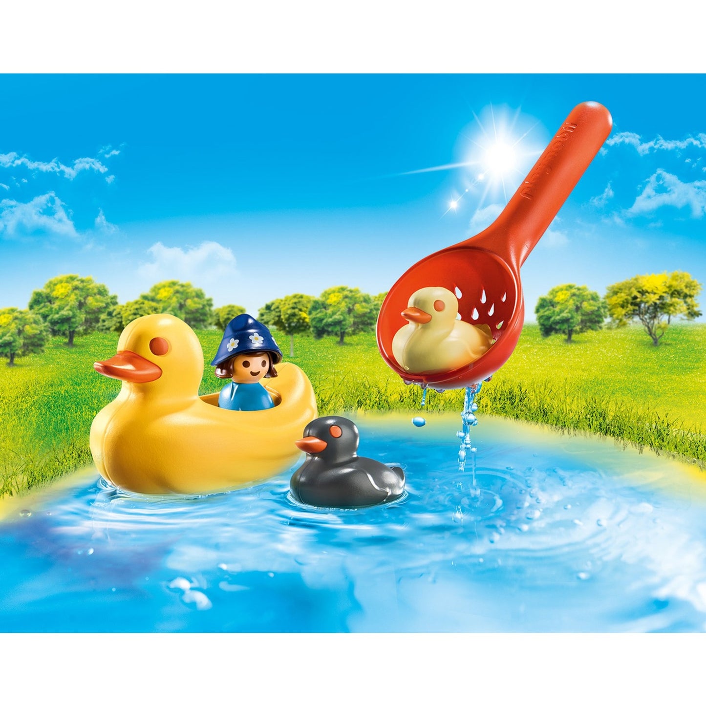 Playmobil 1.2.3 Famille de canards