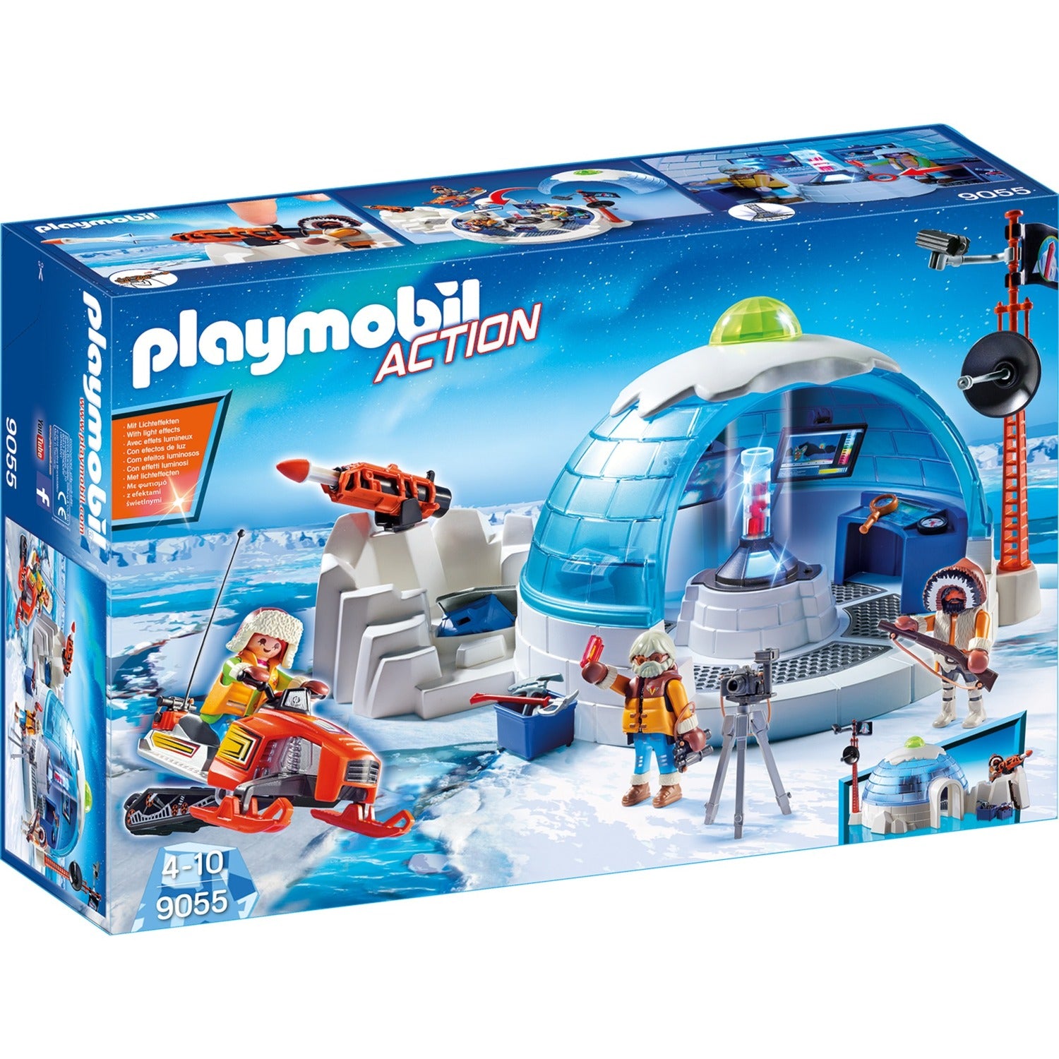 Expédition de piscine du siège de Playmobil Action