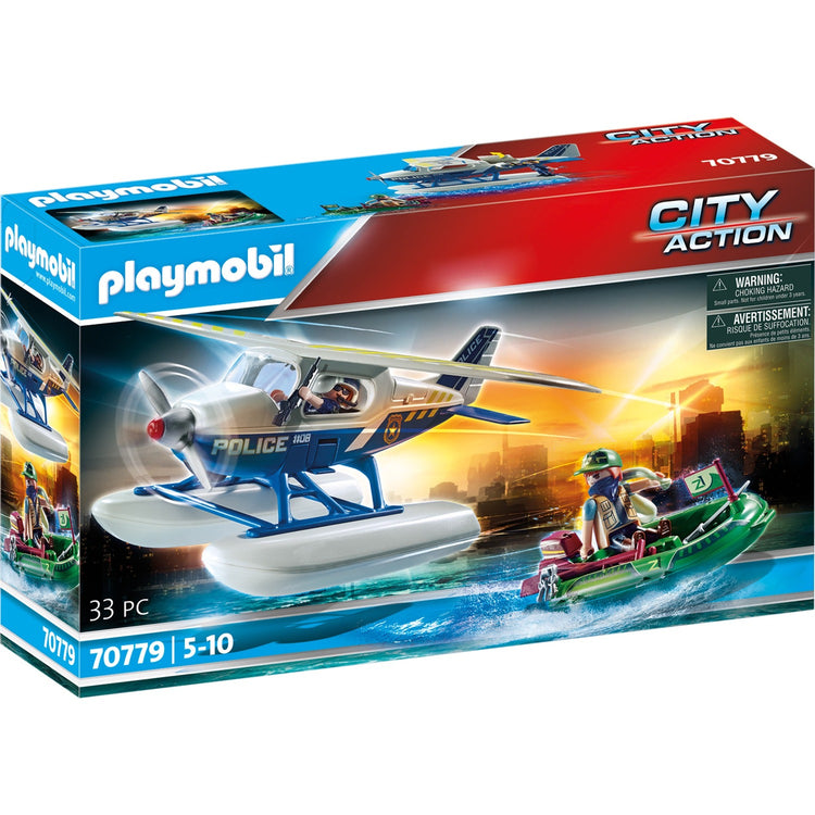 Playmobil City Action Police Polive Avion Pursuit 70779