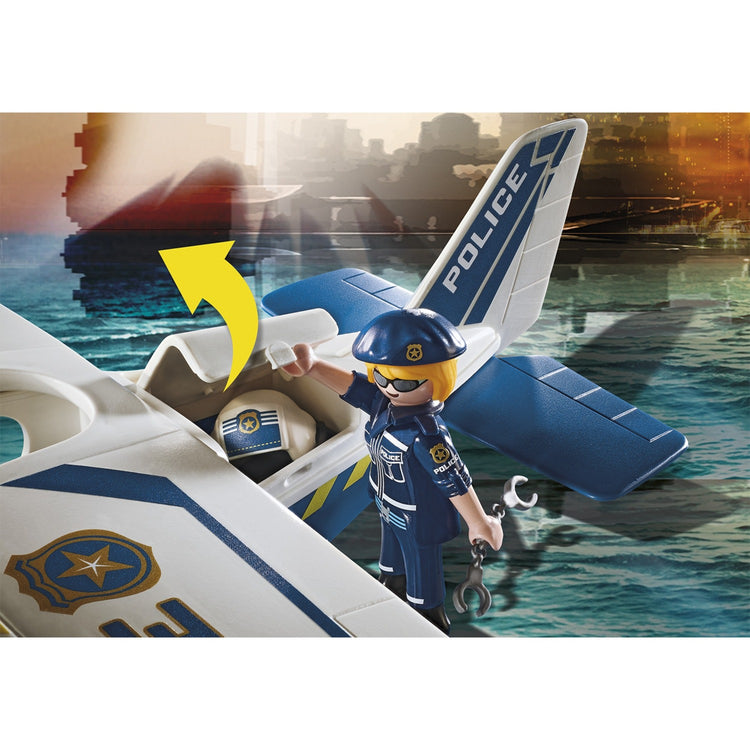 Playmobil City Action Police Polive Avion Pursuit 70779