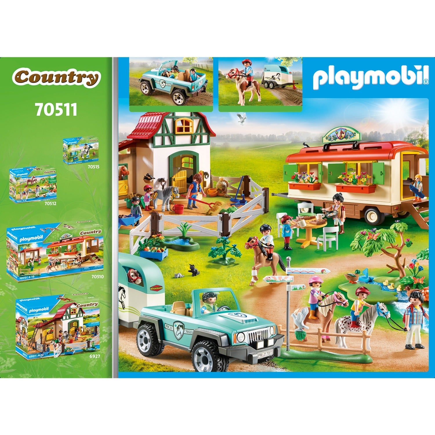 Playmobil Country Auto avec bande-annonce 70511