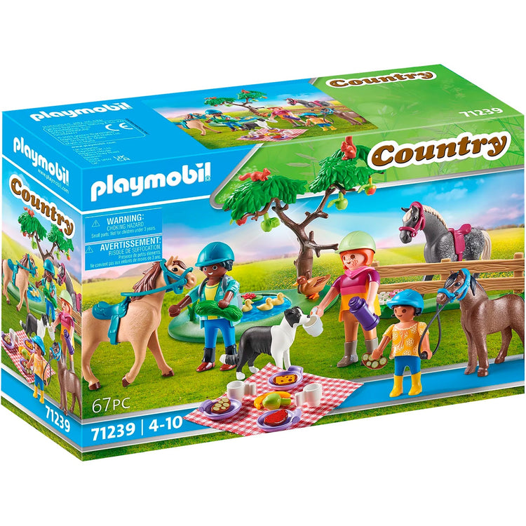 Playmobil Country 71239 Excursion de pique-nique avec des chevaux