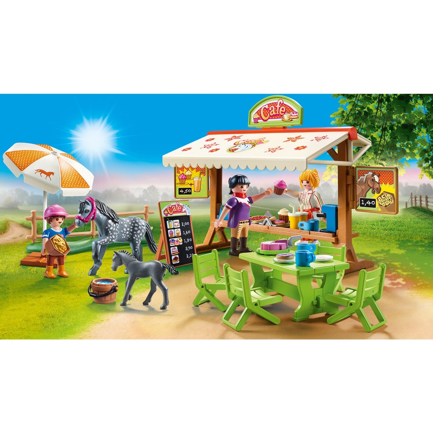 Playmobil country ponycafe 70519