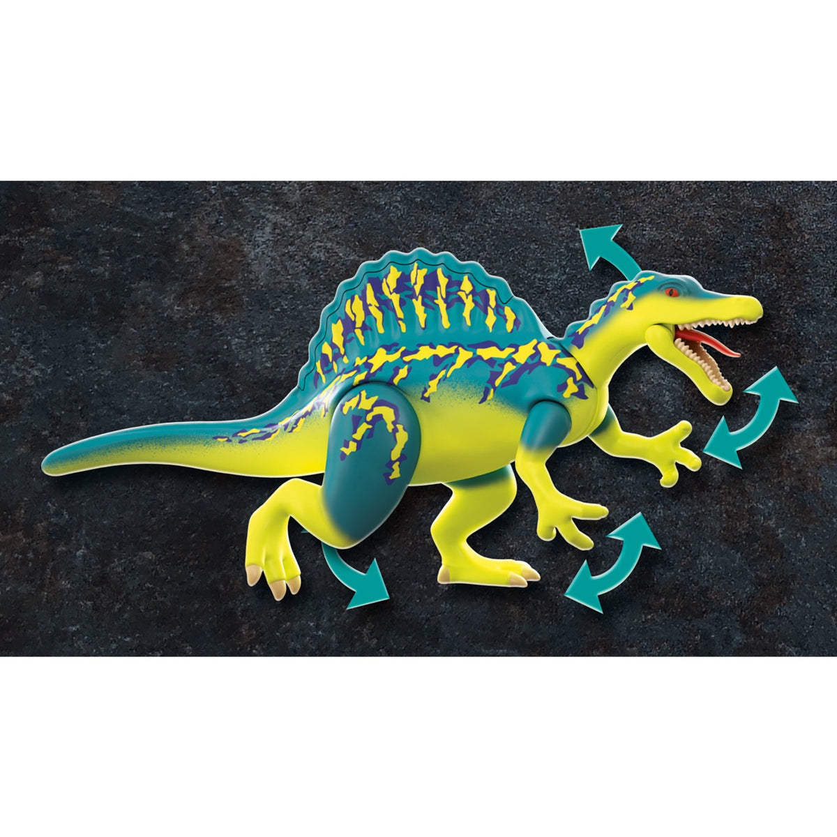 Playmobil Rise Spinosaurus: Double défense Crack