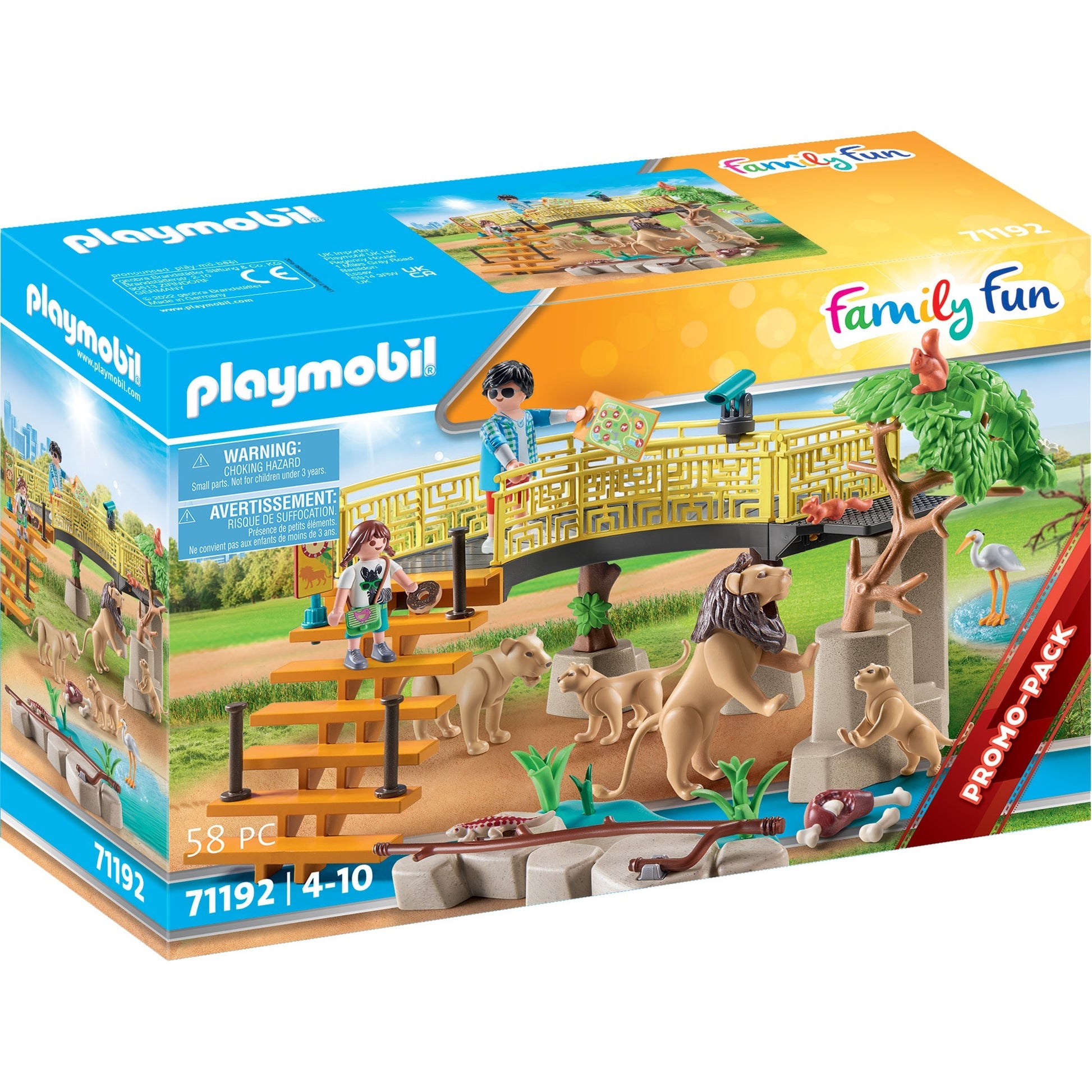 Playmobil Family Fun Leeuwen dans la retraite country 71192
