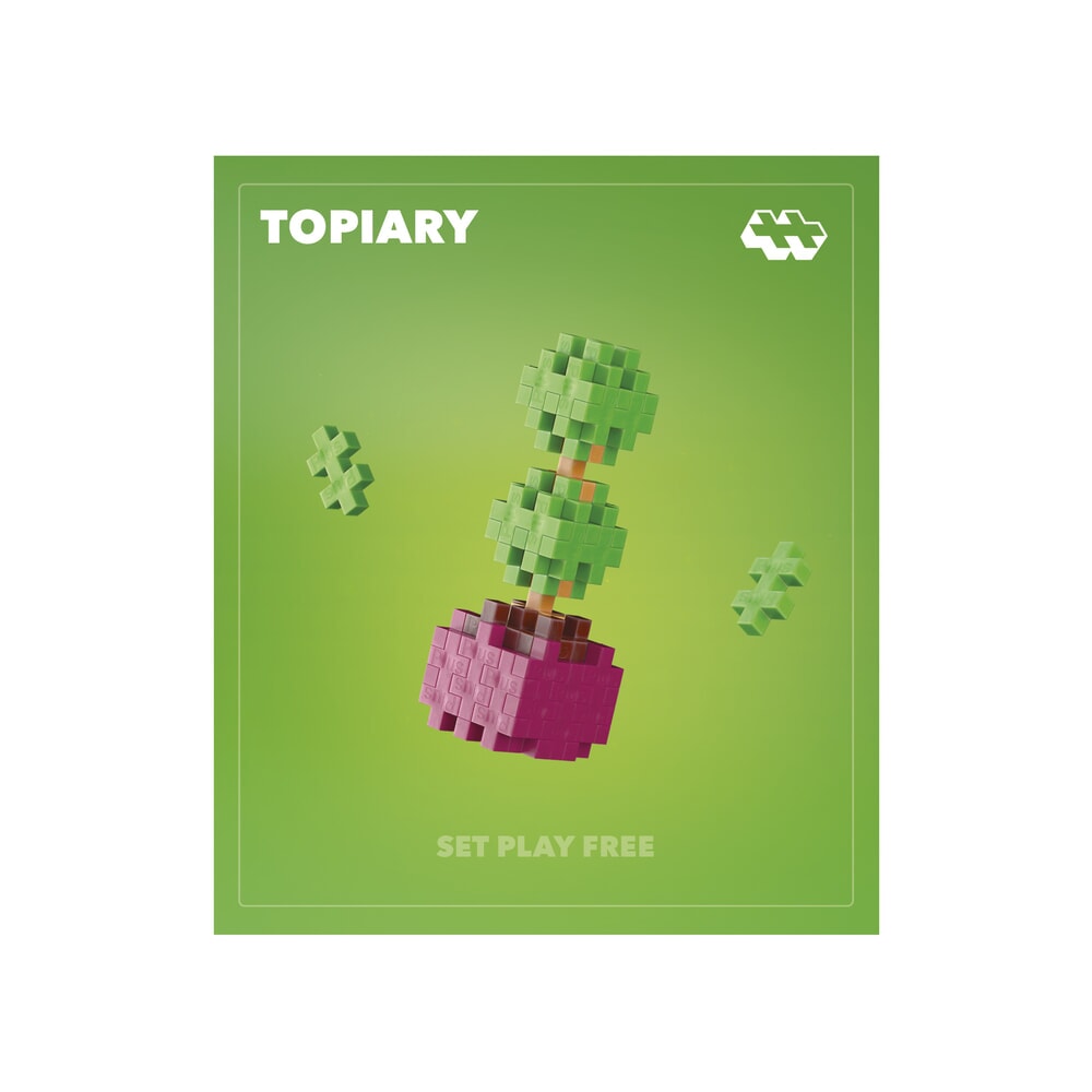 Packs de plantes Plus Plus - Plantes à fleurs topiaires Plus-Plus (4341)