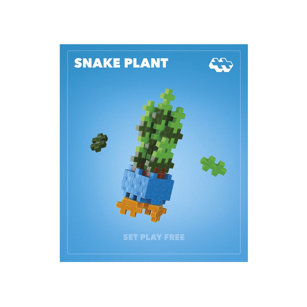 Packs de plantes Plus Plus - Plantes de serpent plus-plus plantes à fleurs (4342)