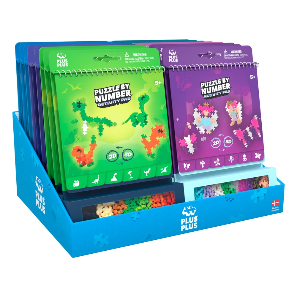 Présentoir de tablette d'activité Plus Plus Plus-Plus SS26 - 16 pcs (7517)