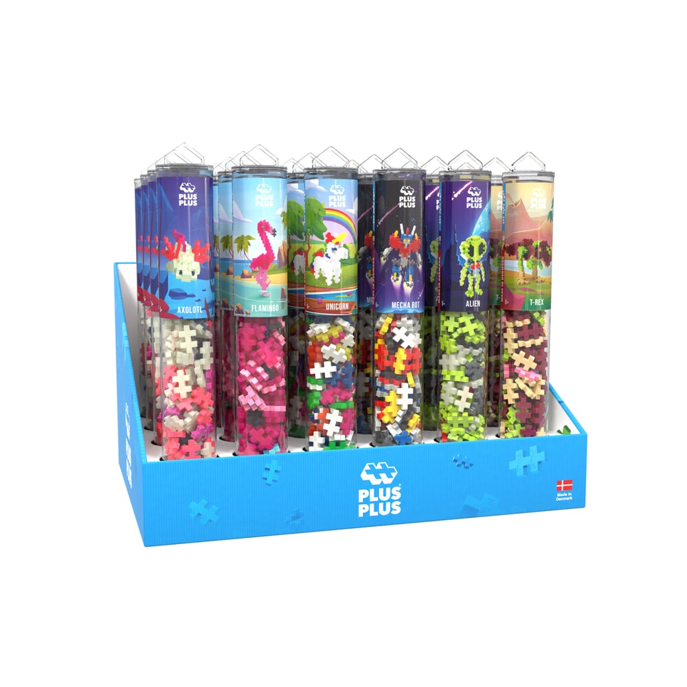 Plus plus plus plus-plus caractères mixtes 100 pièces 3 affichage 24 pièces (7525)