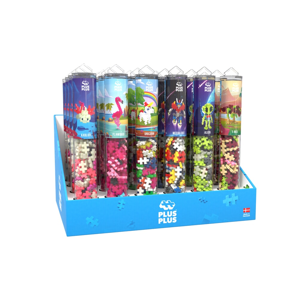 Plus plus plus plus-plus caractères mixtes 100 pièces 3 affichage 24 pièces (7525)