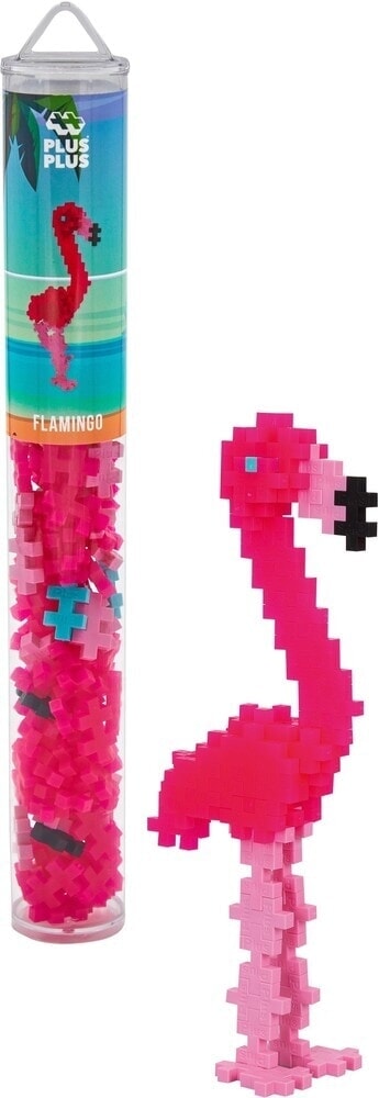 Plus plus tube flamant rose plus-plus : 100 pièces (4242)