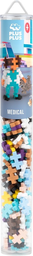 Plus plus tube hôpital plus-plus : 100 pièces (4295)