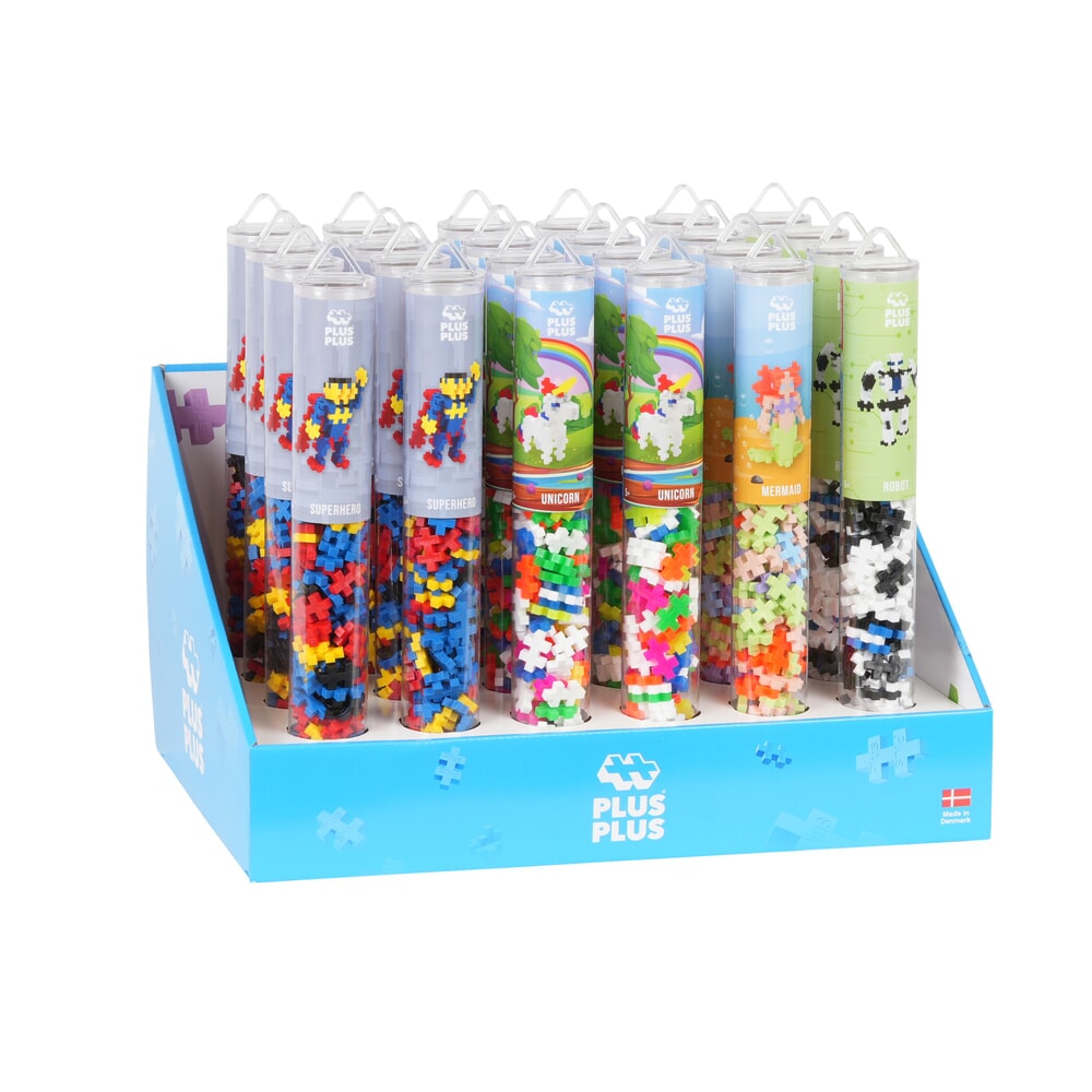 Caractères Plus Plus : 24 pièces d'affichage tube plus-plus (7235)